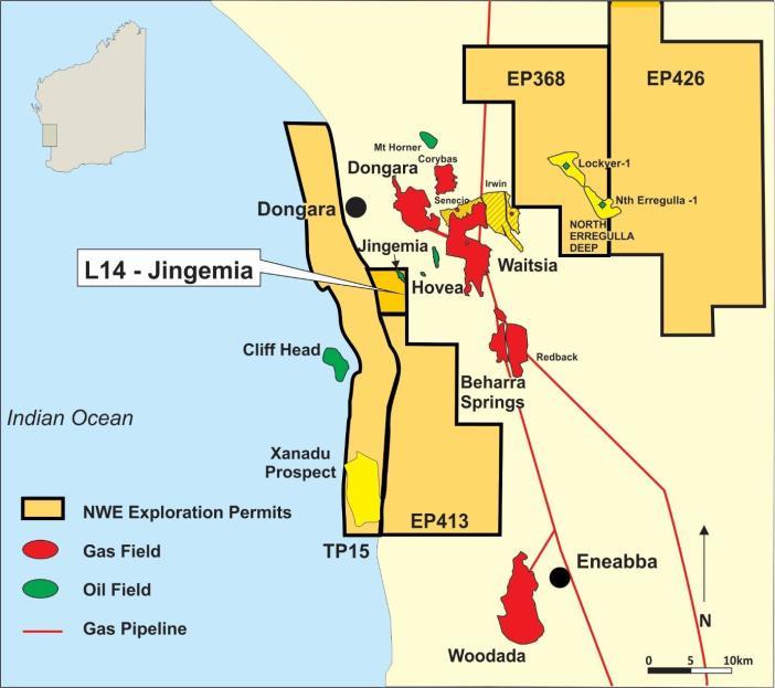 JINGEMIA OIL FIELD The Jingemia Oil Field is estimated to have initially contained 12 million barrels of oil