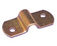 1/2 Hole Shackle Plate Stubby Part # 206 Made from heavy-gauge steel and pre-drilled for assembly with two 1/4 bolts.