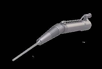 Ultrasonic aspirator for endoscopic neurosurgery: 92 series (Micro handpiece, ENP, according to Gaab) Minimially invasive tumour aspiration to the cranium Access to specific areas of the brain