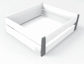 ATTRACTIONDRAWER WHITEATTRACTIONDOUBLEWALLEDRAILS Drawer kit not included and needs to be ordered separate to double walled rails.