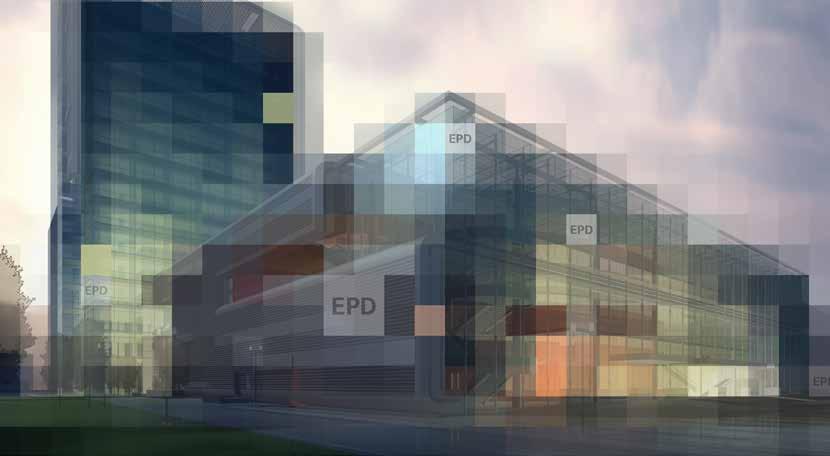 EPDs provide information relevant for constructing sustainable buildings and for building certification.