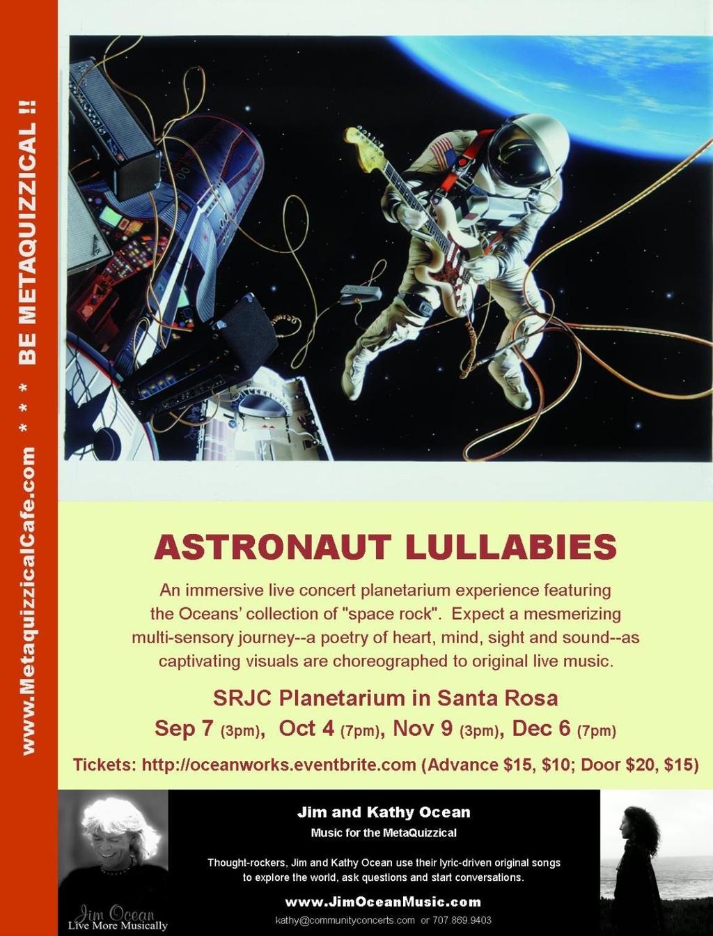 More Information about ASTRONAUT LULLABIES Is