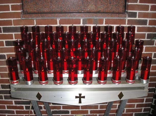 48 Memorial Candles are