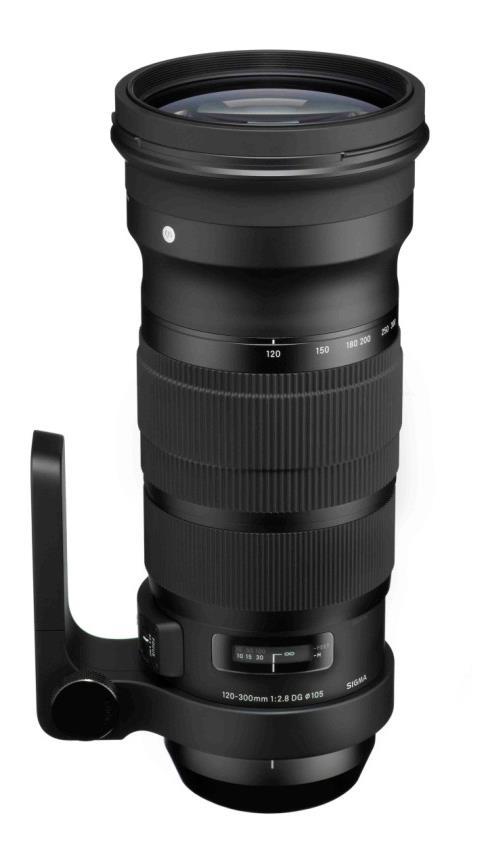 January 2013 S Sports SIGMA 120-300mm F2.8 DG OS HSM Sigma Imaging (UK) Ltd is pleased to announce that the SRP of the new 120-300mm F2.8 DG OS HSM lens is 3,599.