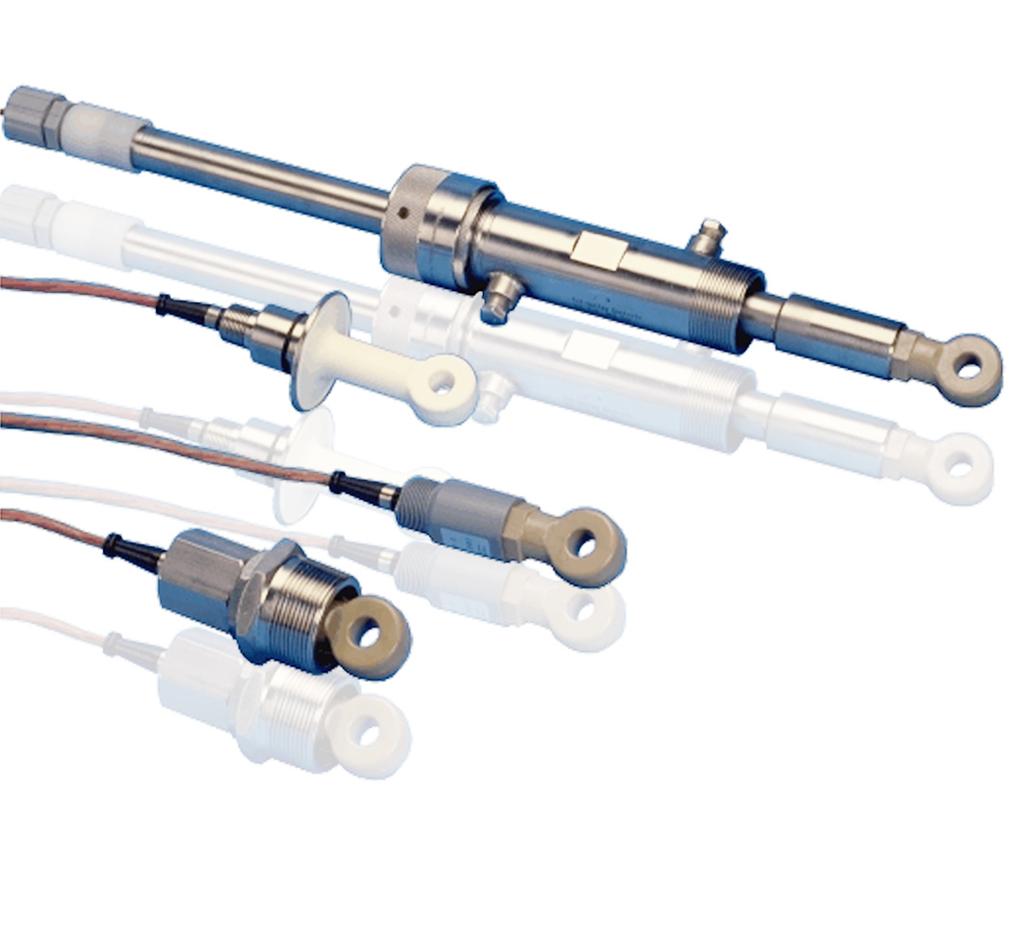 Data sheet TB404 Conductivity sensors Toroidal Perfect for use in standard to highly corrosive solutions Greatly reduces coating and other fouling problems Inductive measurement technique yields a