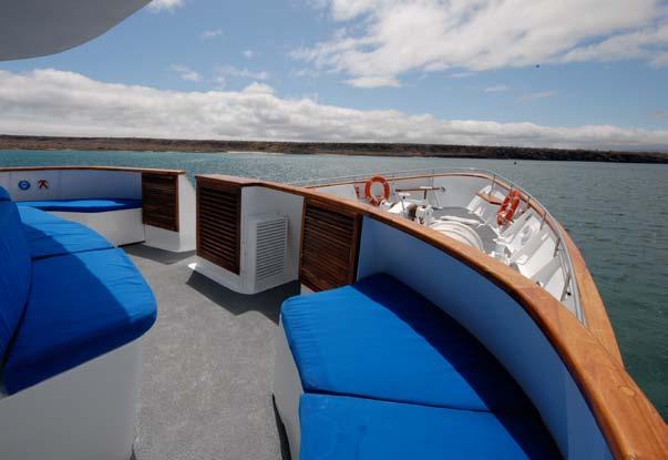 Cruise the Galapagos in speed and style aboard the Beluga Embark upon our very spacious and comfortable Superior First Class motor yacht.