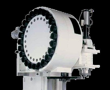 Spindle System (Optional) The specially designed cooling system delivers 20.