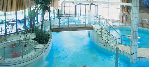 Leisure Centres Stainless Steel is the ideal material for swimming pool areas as it is of superior corrosion resistance and easy to maintain in the particularly humid atmosphere of swimming pools and
