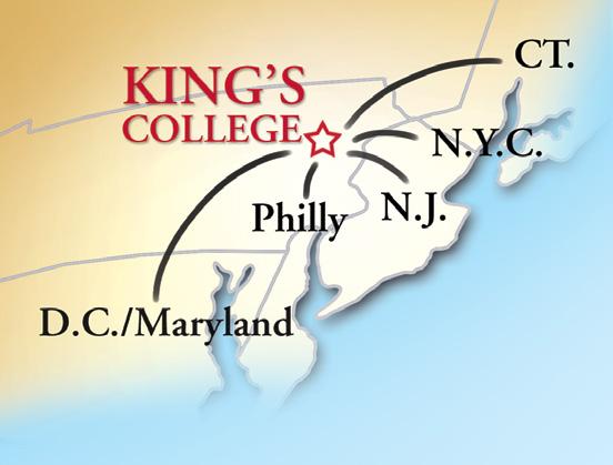 KING S COLLEGE W I L K E S - B A R R E, P E N N S Y L V A N I A The best way to discover what King s College is all about is to visit our campus. Personal attention is one of our hallmarks.