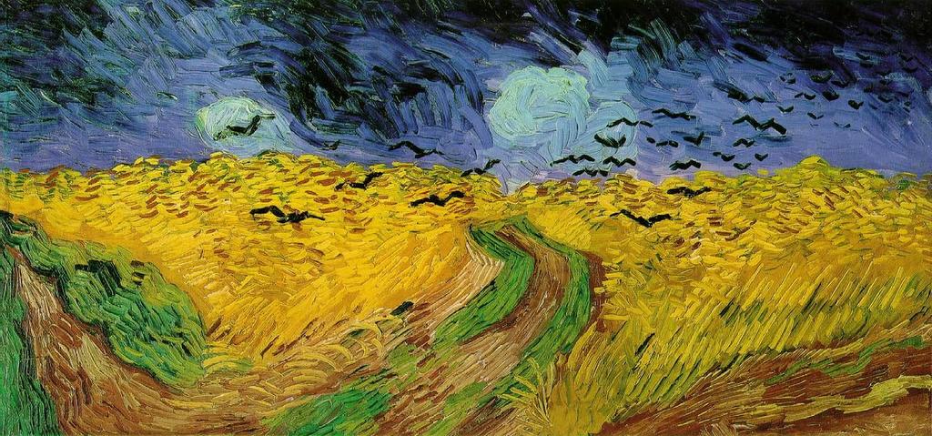 Van Gogh Wheat Field Under Threatening