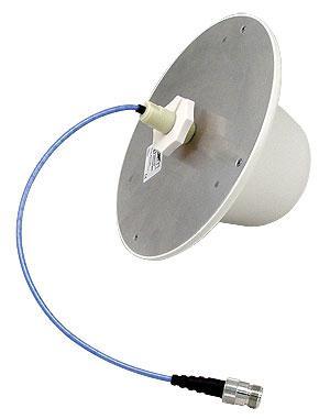 HyperLink Wireless Low PIM DAS Ceiling Antenna Model: HG75805CUPR-NF Applications DAS (Distributed Antenna Systems) 700 MHz and cellular applications AWS (Advanced wireless services) and PCS