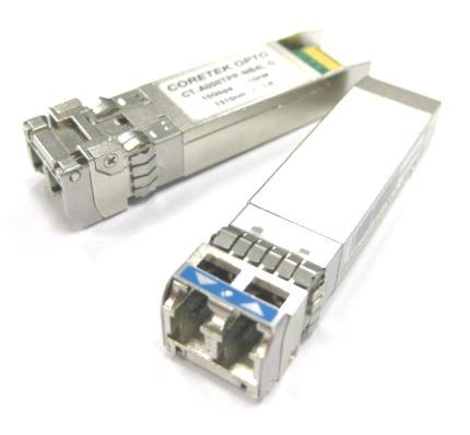 SFP, Duplex LC Connector, 1310 nm FP for Single Mode Fiber, RoHS Compliant Digital Diagnostics Functions, Extended Operating Temperature from -40 to +85 C Features RoHS Pb Applications Fibre Channel