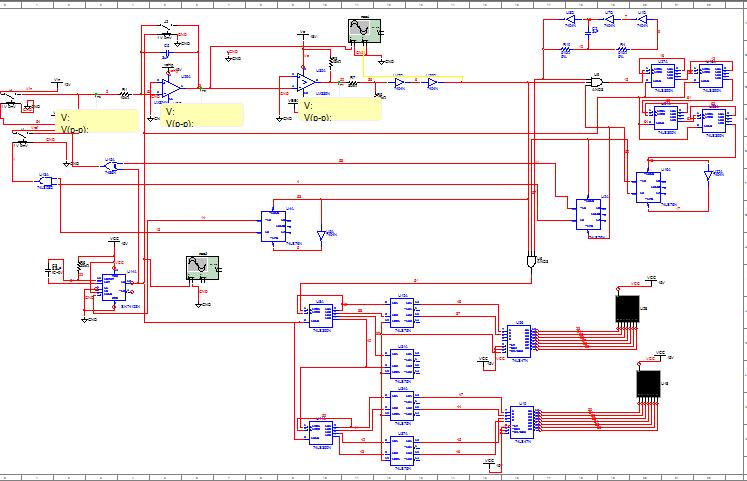 Fig. 10: Multisim simulation circuit Fig.