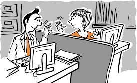 If you miss a meeting, then you will need to ask a co-worker what happened during the meeting. "I missed the meeting. Can you fill me in?