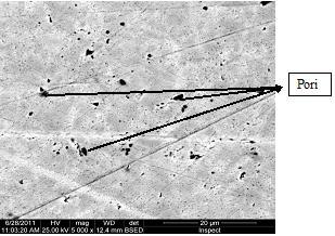 Aliajul Fer1 vedere microscopică; a) mărire 500X; b) mărire 1000X Aliajul dezvoltat experimental Fer1, soluţie solidă, care teoretic conţine zinc în proporţie de 10,5%,