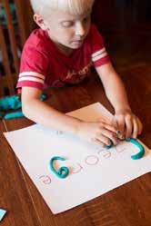 Play Dough Name Tracing paper pencil play dough Write your child s name on a piece of paper, as big as you can so it fits on the paper.
