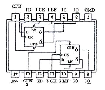 onstruct a BD counter on the protoboard. You will use one 74LS190, one 74LS47, and one 7-segment display. pply a L signal of 1Hz from the function generator and observe the output.