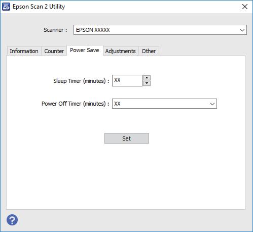 Maintenance 1. Start Epson Scan 2 Utility. Windows 10 Click the start button, and then select All apps > EPSON > Epson Scan 2 > Epson Scan 2 Utility. Windows 8.