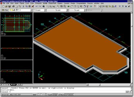 AutoCAD Architectural DesktopTM 2.0 - Development Guide EXERCISE 1 Creating a Foundation Plan and getting an overview of how this program functions.