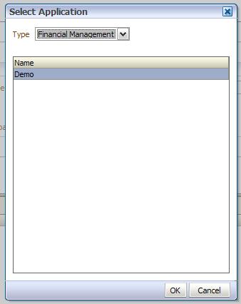 Create an ERPi Target System Oracle Hyperion Financial Management Select