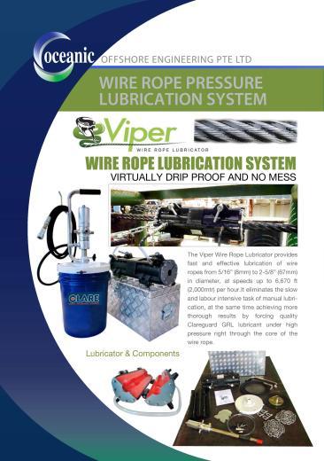 Wire rope usage:- Wire ropes are common presence in many applications, including marine towing lines, mooring, lifting, cranes, elevators, drilling rigs, suspension bridges and cable stayed