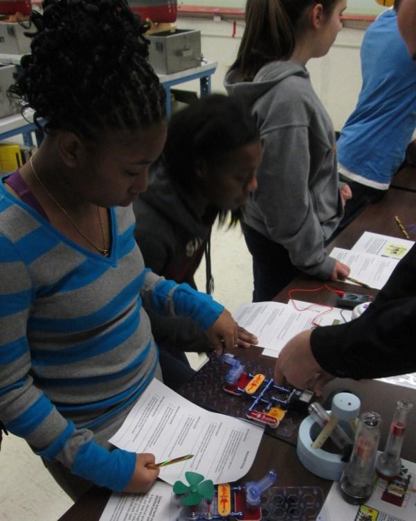 The mini-stem offered a chance for several mids to prepare the STEM outreach portion of their upcoming Spring Break