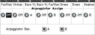 Sequencer mode Copy From Combi (Copy from Combination) This command copies the parameters of the specified combination to the setting data of the currently selected song.
