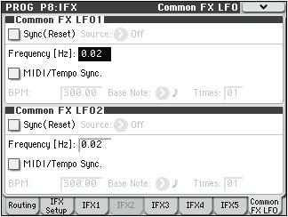 Program mode 3. Use P (Effect Preset) to select an effect preset: P00 P15 or U00 U15. The stored parameters will be recalled. Note that this will overwrite all parameters of the effect. 4.