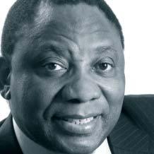 Cyril is the past chairman of the Black Economic Empowerment Commission.