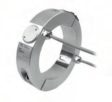 Strain Ring with Axial Cable Exit DSRC AX Features Ideal for use with telemetry system For tension and compression measurement Installation without surface preparation For cyclical applications only