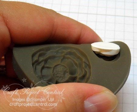 Green Stampin Write marker. Set aside to let the ink dry.