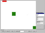 The user interface consists of a virtual environment that simulates real rooms and objects. The subject navigates this environment using the Microsoft Force Feedback Joystick (FFJ).