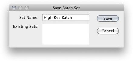 Show Batch Options Show Batch Options checked before adding any Effects. Note: the OK button and Preview are unavailable until you actually add an Effect to the batch list.