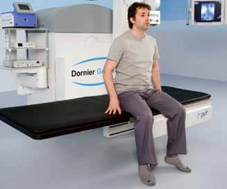 Easy Patient Transfer Patient transfer is simple with the special Zero table position.