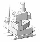 The excellent static and dynamic rigidity of the machine base permits a three-point set-up. The Kellenberger1000 therefore has no particular requirements on the building s foundations.