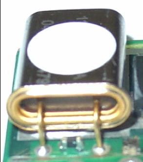 Temperature sensor The TCXO, OCXO and some MCXO are using thermistor to get the temperature information. Thermistor is a cost effective solution to design TCXO with few 10-7 deviation in temperature.