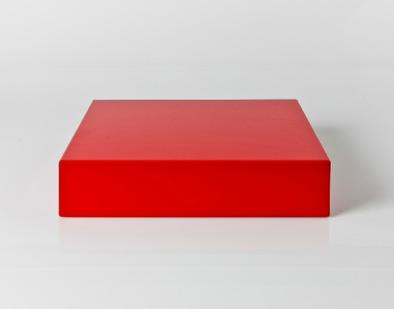 ALBUM: GBOX LACCATO STEEL BOX PAINTED WHITE OR RED IN