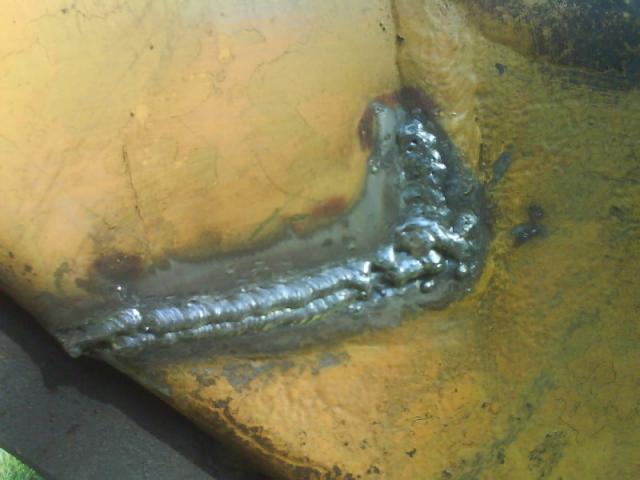 If you have a portable band saw you could also do a cross cut in the work piece to see how well your weld penetrated.