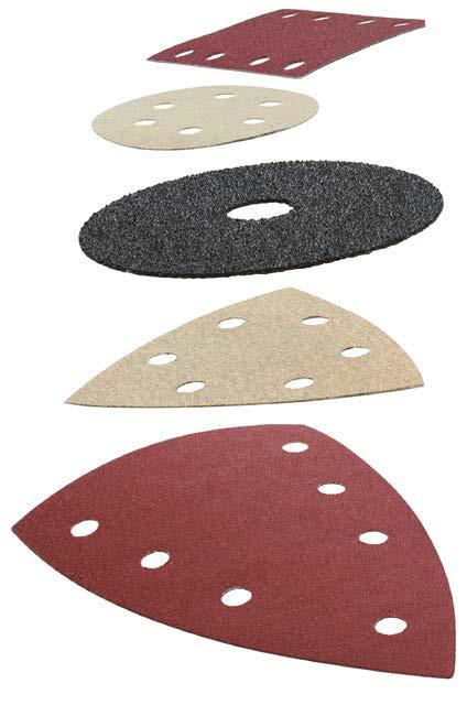 Abrasive media: High removal and durable Proven quality for the professional: Suitable for processing almost all surfaces such as wood, metal, paint and stone.