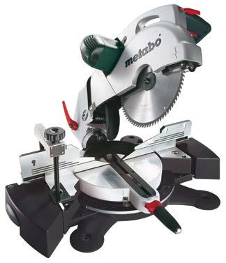 Crosscut Saws KS Plus Models: Precise Cutting Quick, clean and safe - this is working with the KS Plus models from Metabo.