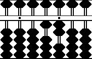Abacus - Negative numbers - by Torsten Reincke Golden rule 3: Add 9es to the left when you need to borrow additional
