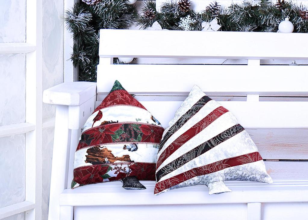 Using this quick, easy-to-stitch pattern, your home will be in the holiday spirit in no time