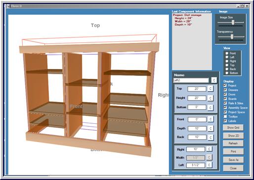 2 Overview of SketchList 3D SketchList 3D is a software program that aids woodworkers in the design and production of furniture or cabinetry.