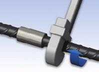 The Bartec Type B System 1 2 3 Screw the coupler to the rear of the thread on the continuation bar.