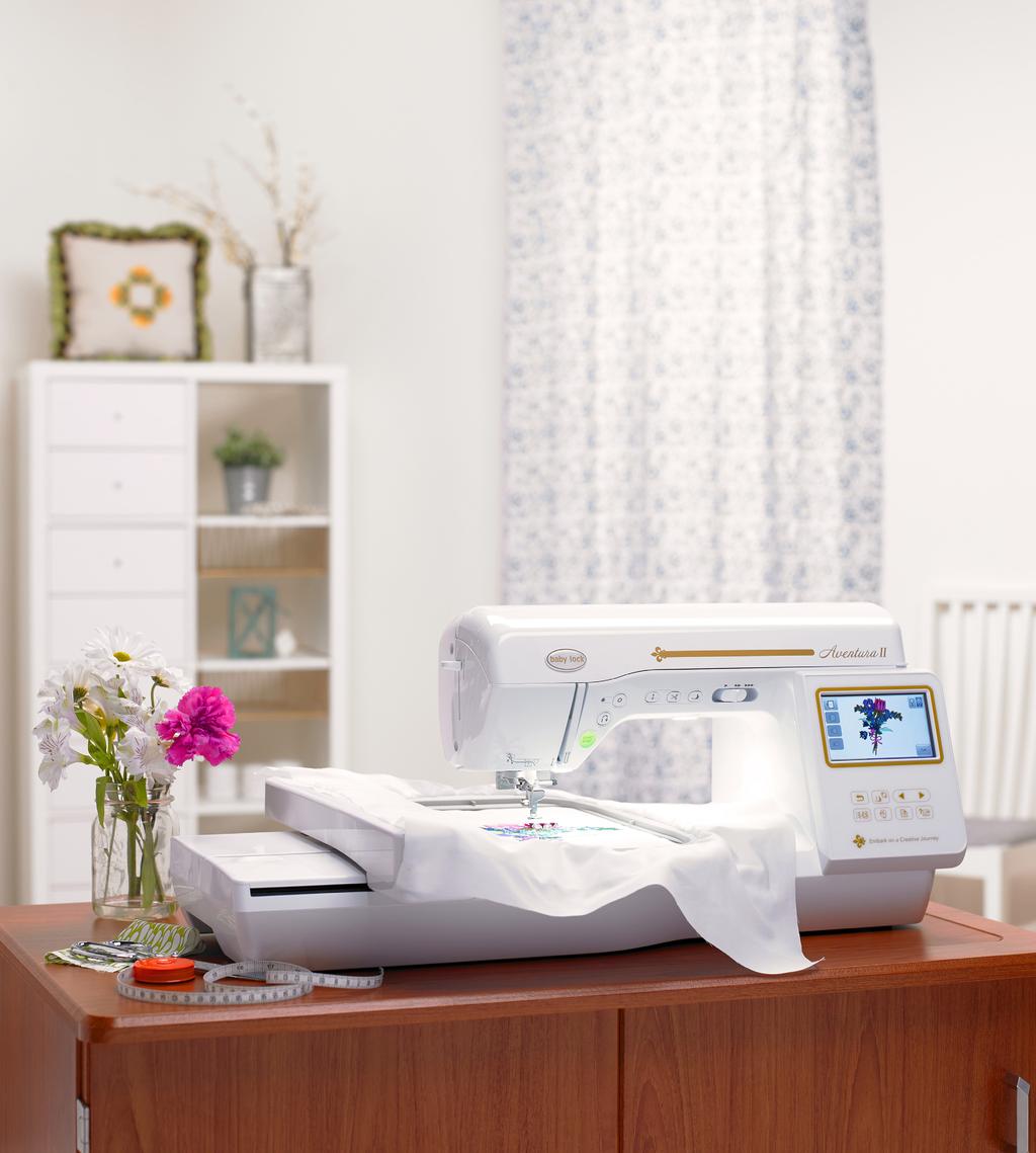 Mid-Level Sewing and Embroidery Machine Discover
