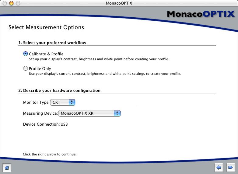 MonacoOPTIX User Guide Select the Expert radio button and click OK. For more information on setting preferences, see Chapter 10: Preferences. 3. Click Create Monitor Profile.