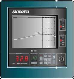 SKIPPER ED165 The SKIPPER ED165 is a paper recording Navigational Echo Sounder.