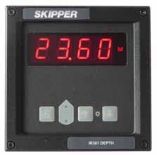 SKIPPER IR 301 Digital Depth Repeater SKIPPER Electronics AS The SKIPPER IR 301 is a remote depth indicator using NMEA signals.