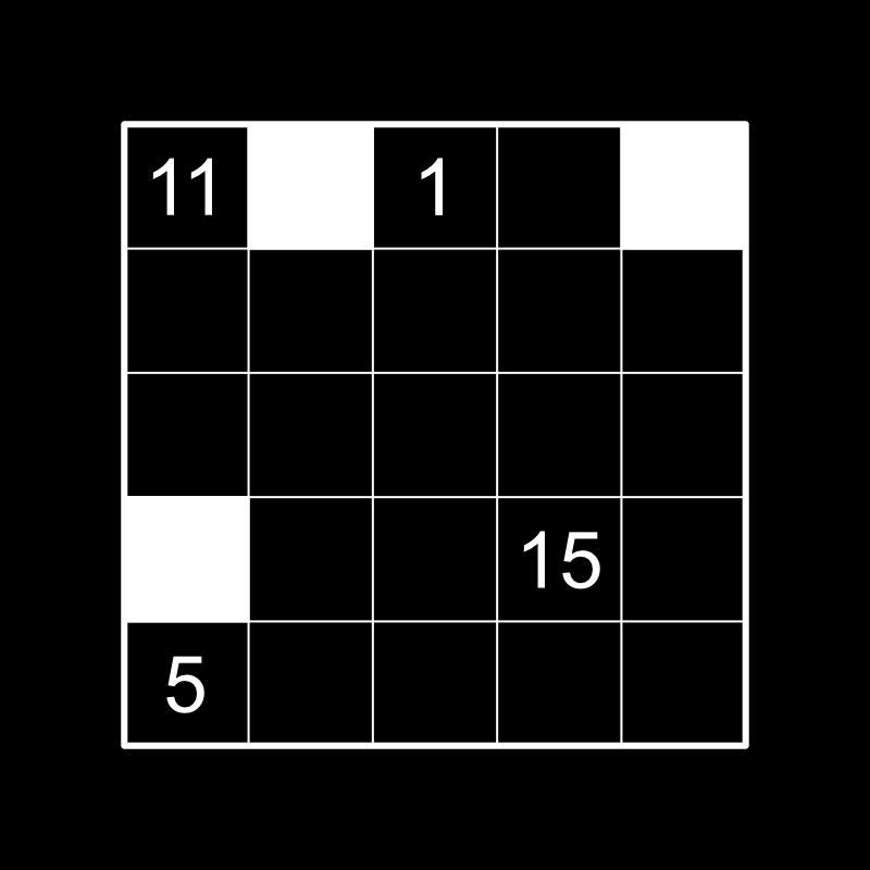 You must do so in a way so that any two consecutive numbers are placed in touching squares.