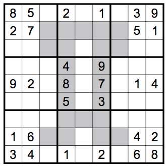 that row/column. Fortress Sudoku Follow Sudoku Rules.